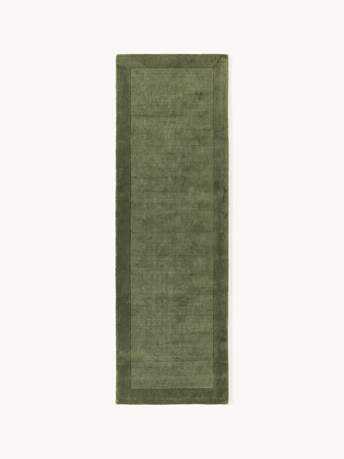 Alfombras De Pasillo|Alfombras De Pasillo>Westwing Collection Alfombra corredor de pelo corto Kari Verde