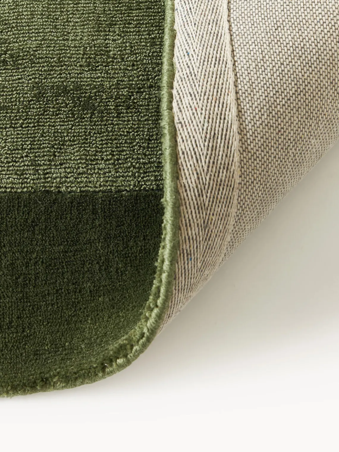 Alfombras De Pasillo|Alfombras De Pasillo>Westwing Collection Alfombra corredor de pelo corto Kari Verde