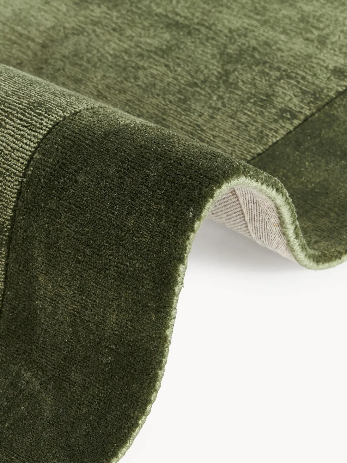 Alfombras De Pasillo|Alfombras De Pasillo>Westwing Collection Alfombra corredor de pelo corto Kari Verde