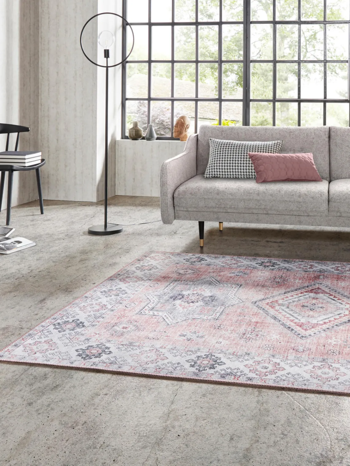 Rectangular|Alfombras Rectangulares> Alfombra corredor en look vintage Gratia