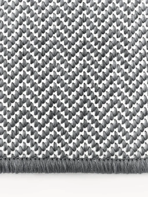 Alfombra corredor exterior reversible en zigzag Cort Alfombras De Exterior|Alfombras De Exterior
