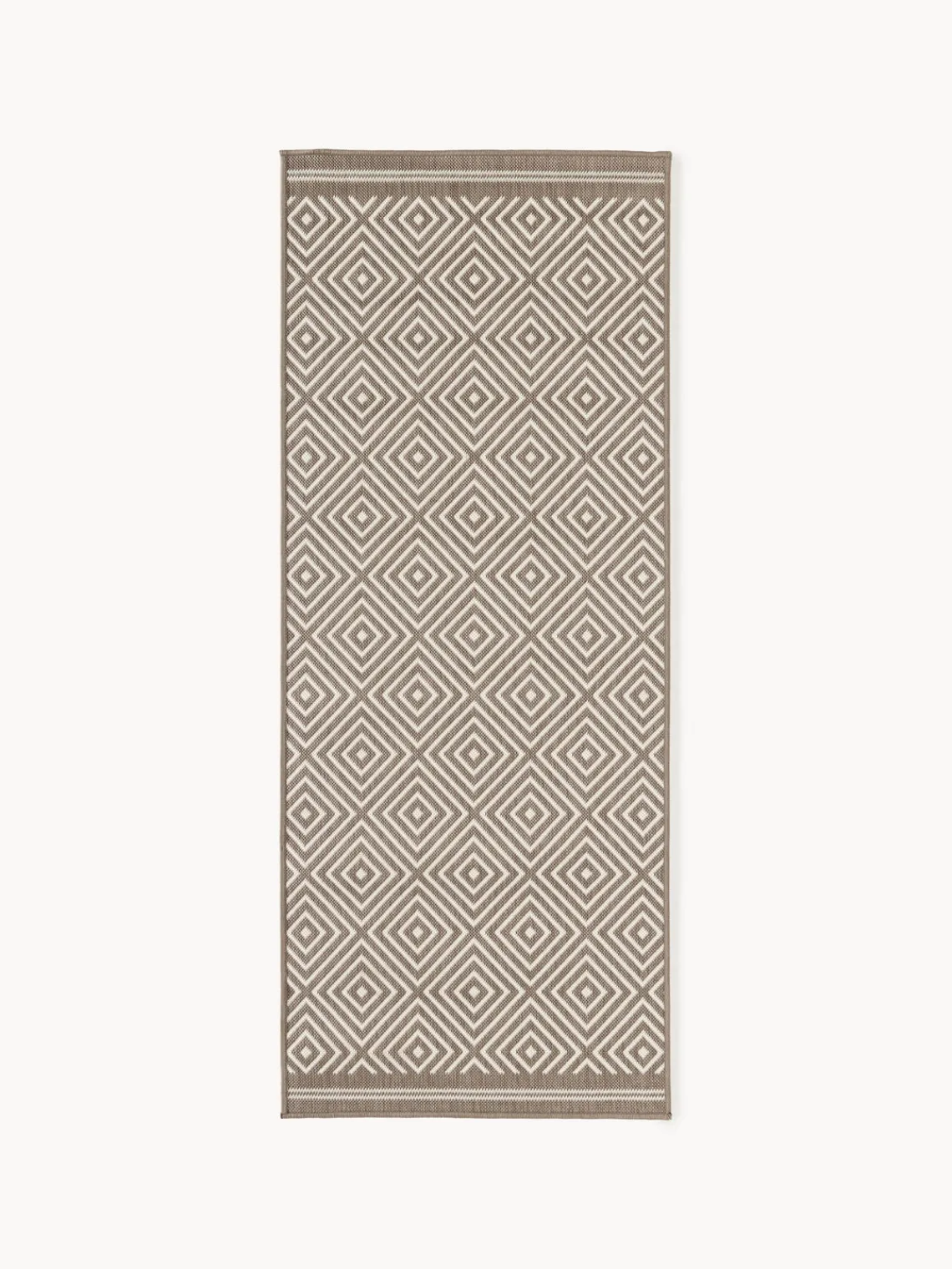 Clearance Alfombra corredor exterior reversible en rombos Reddy Alfombras De Exterior|Alfombras De Exterior