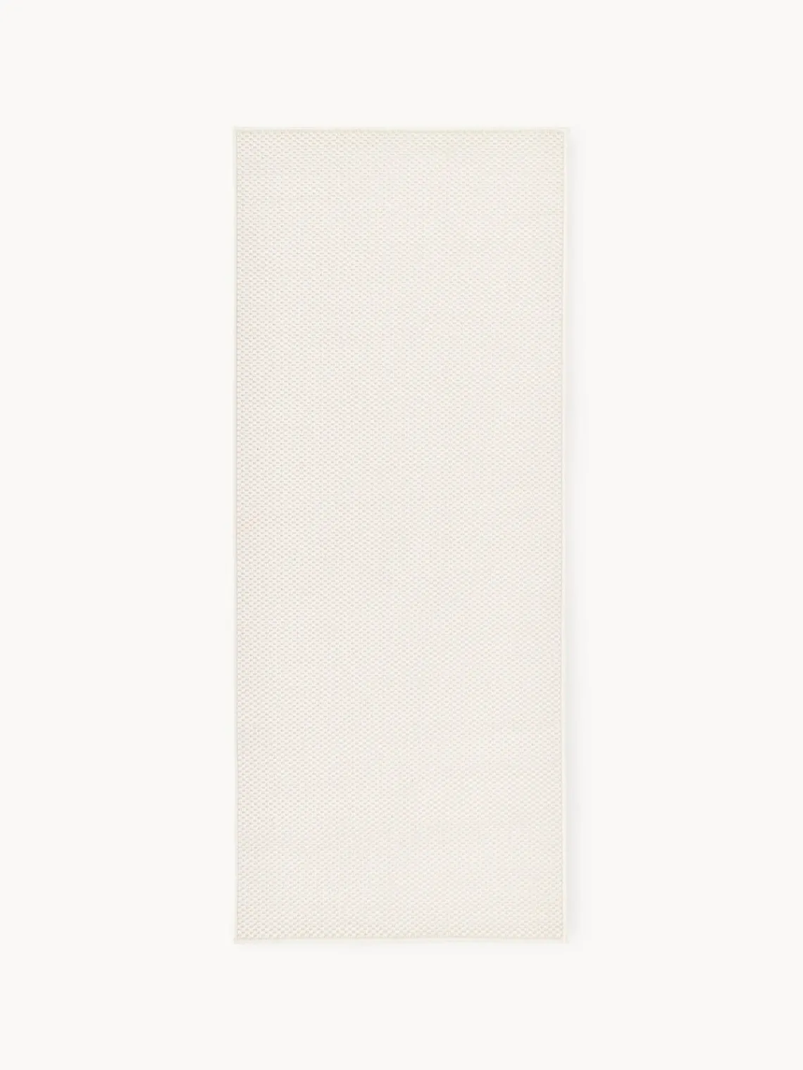 Alfombras De Exterior|Alfombras De Exterior>Westwing Collection Alfombra corredor reversible para interior y exterior Whitby Blanco Off White, taupe