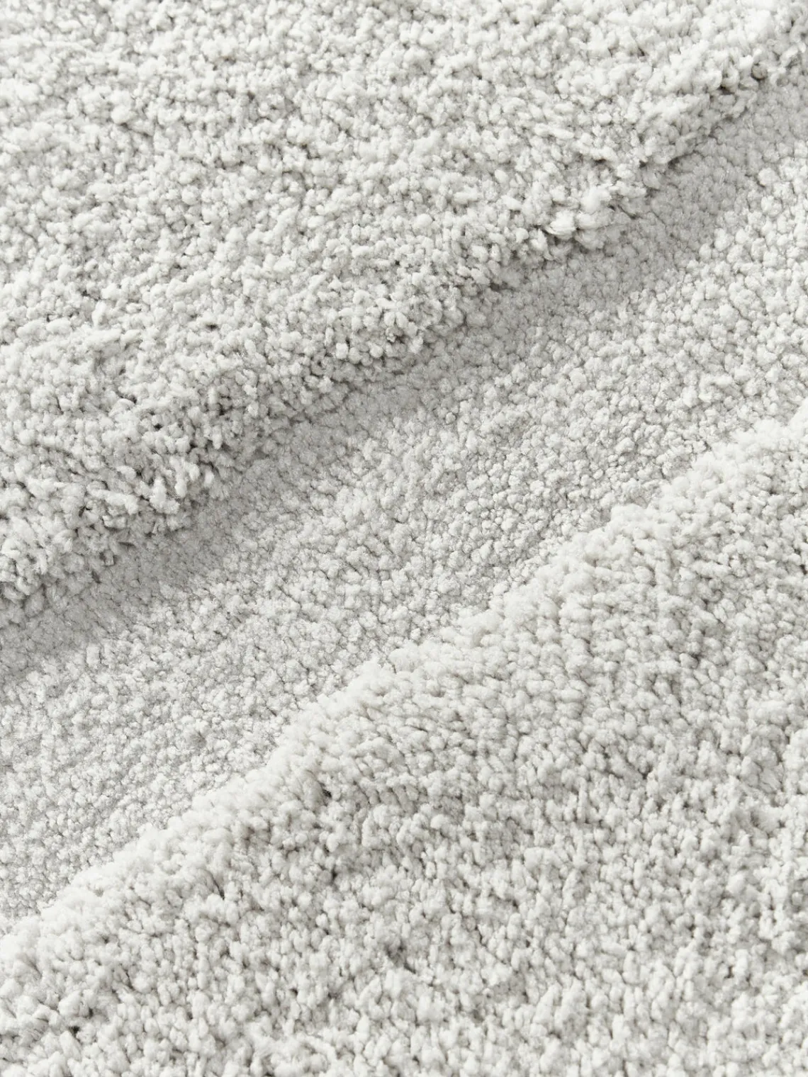 Alfombras De Pasillo|Alfombras De Pasillo>Westwing Collection Alfombra corredor texturizada de pelo largo Jade Gris claro