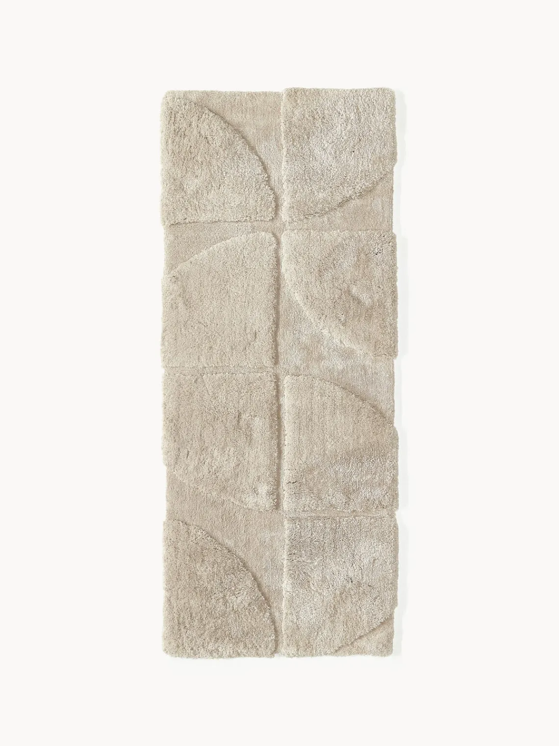 Sale Alfombra corredor texturizada de pelo largo Jade Alfombras De Pasillo|Alfombras De Pasillo