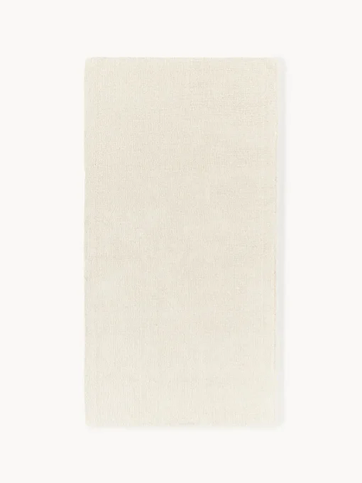 Rectangular|Alfombras Rectangulares>Westwing Collection Alfombra de algodón artesanal Lora Blanco Off White