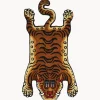 Online Alfombra de lana artesanal Tiger Alfombras Rectangulares|Alfombras