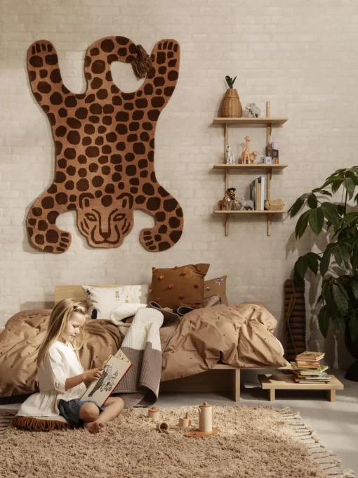 Alfombra de lana artesanal Safari Niños Decoración Infantil|Alfombras Infantiles