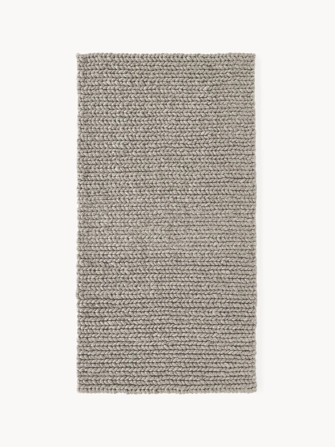 Discount Alfombra de lana trenzada Bruna Rectangular|Alfombras Rectangulares