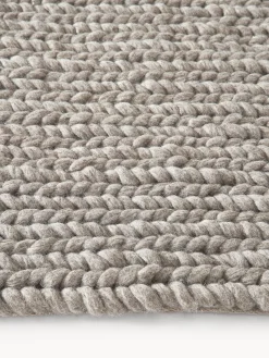 Discount Alfombra de lana trenzada Bruna Rectangular|Alfombras Rectangulares