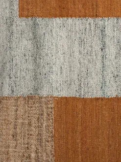 Alfombra de lana y algodón hecha a mano Pavilion Rectangular|Alfombras Rectangulares