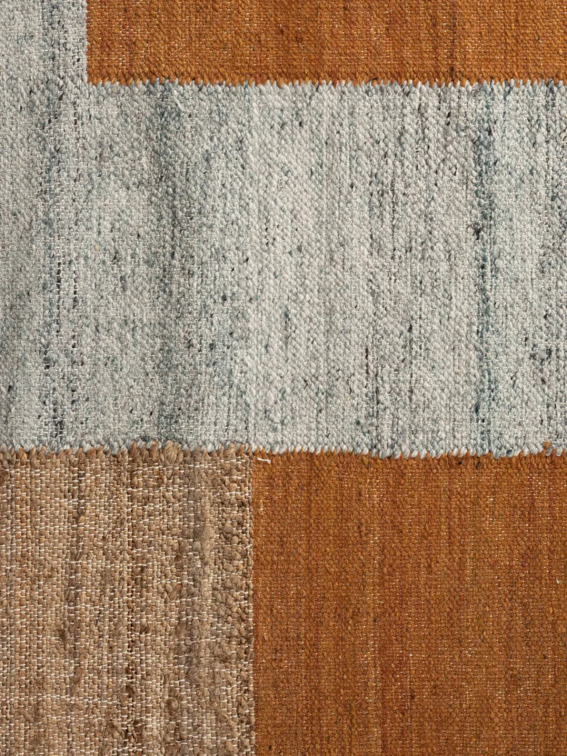 Alfombra de lana y algodón hecha a mano Pavilion Rectangular|Alfombras Rectangulares