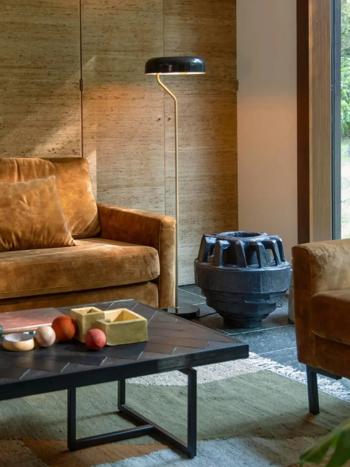 Alfombra de lana y algodón hecha a mano Pavilion Rectangular|Alfombras Rectangulares