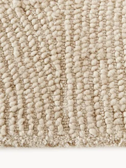 Rectangular|Alfombras Rectangulares></noscript>Westwing Collection Alfombra de pelo corto artesanal de lana Eleni Beige claro