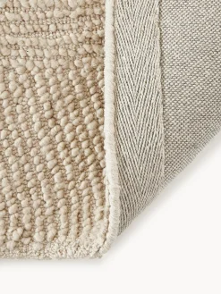 Rectangular|Alfombras Rectangulares></noscript>Westwing Collection Alfombra de pelo corto artesanal de lana Eleni Beige claro