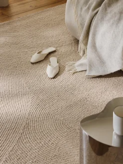 Rectangular|Alfombras Rectangulares></noscript>Westwing Collection Alfombra de pelo corto artesanal de lana Eleni Beige claro