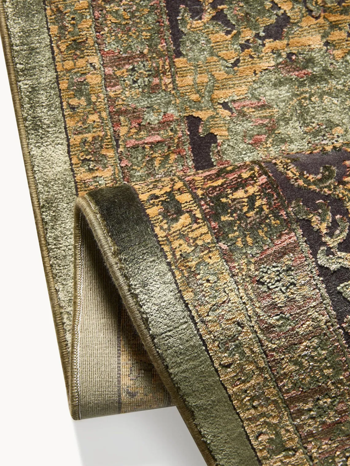 Rectangular|Alfombras Rectangulares>benuta Alfombra de pelo corto con motivos ornamentales Medea