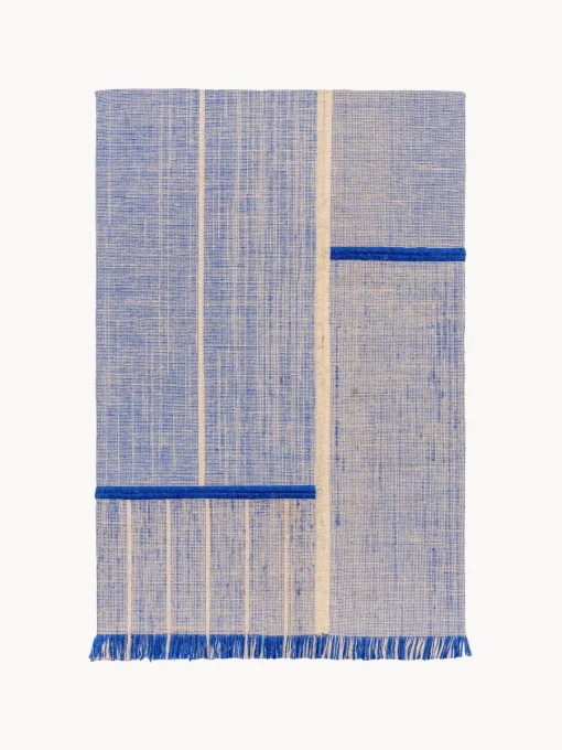 Discount Alfombra de pelo corto con flecos diseño Folkform Monochrome Rectangular|Alfombras Rectangulares