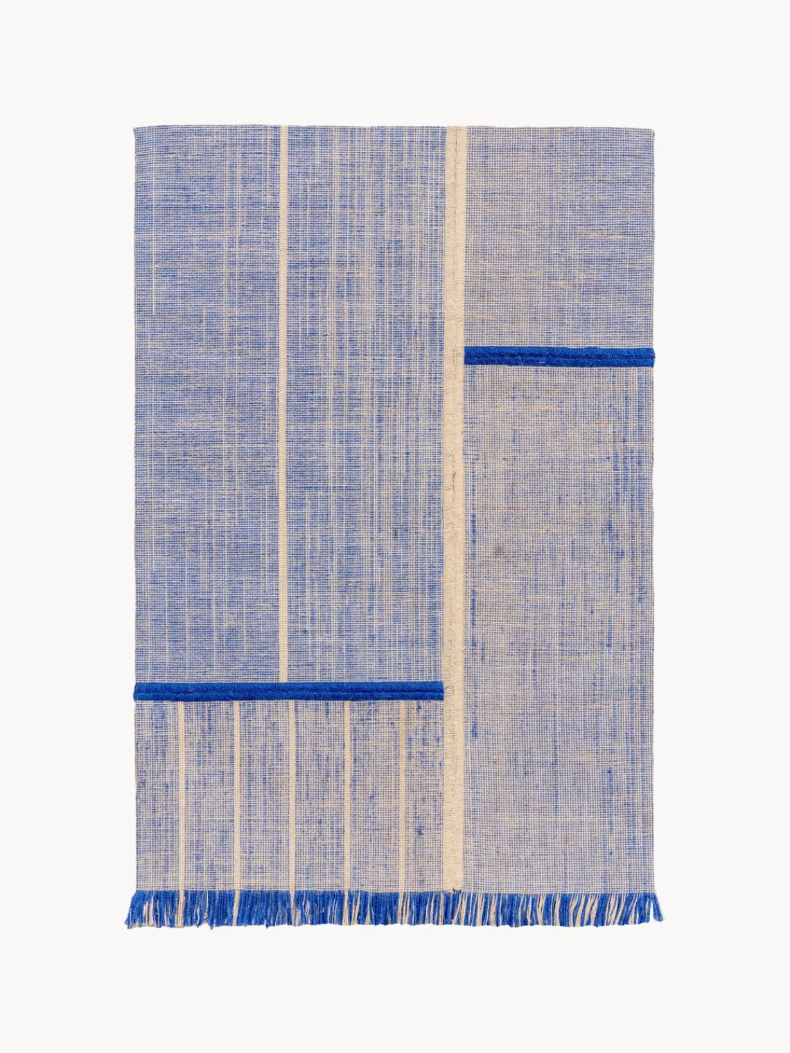 Discount Alfombra de pelo corto con flecos diseño Folkform Monochrome Rectangular|Alfombras Rectangulares