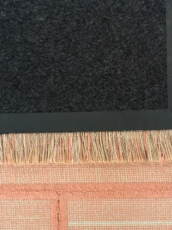 Rectangular|Alfombras Rectangulares></noscript>Louis de Poortere Alfombra de pelo corto con flecos diseño Folkform Monochrome Melocotón, beige claro