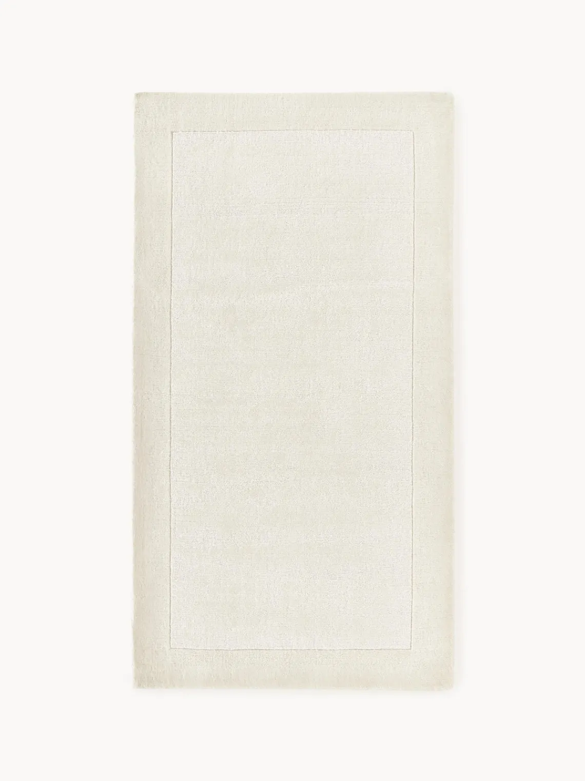 Rectangular|Alfombras Rectangulares>Westwing Collection Alfombra de pelo corto Kari Blanco crema