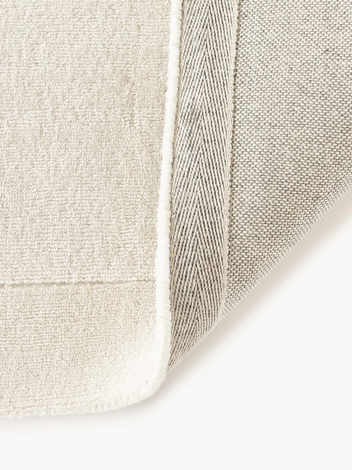 Rectangular|Alfombras Rectangulares>Westwing Collection Alfombra de pelo corto Kari Blanco crema