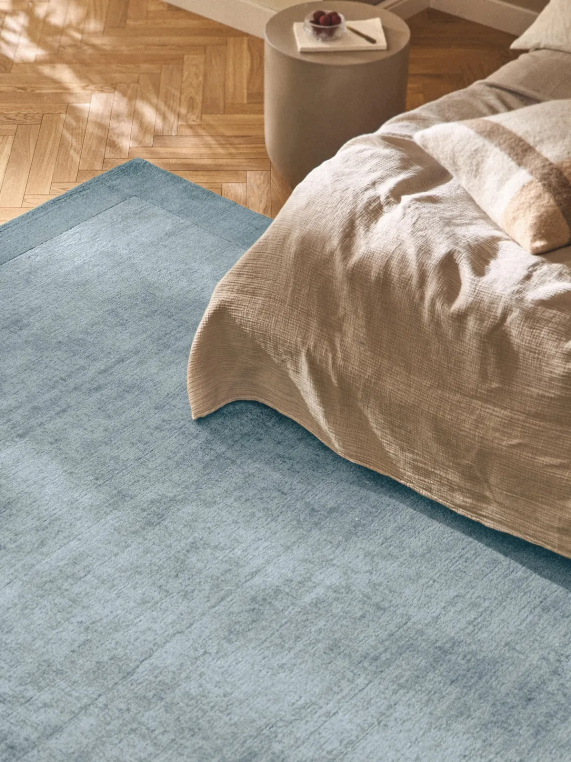 Rectangular|Alfombras Rectangulares>Westwing Collection Alfombra de pelo corto Kari Azul