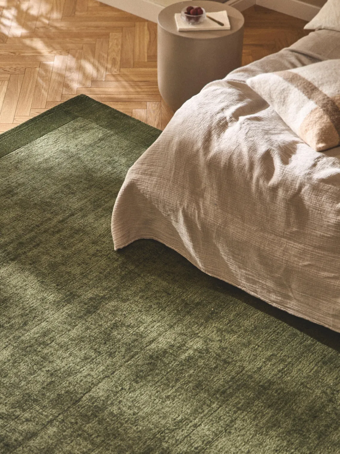 Rectangular|Alfombras Rectangulares>Westwing Collection Alfombra de pelo corto Kari Verde