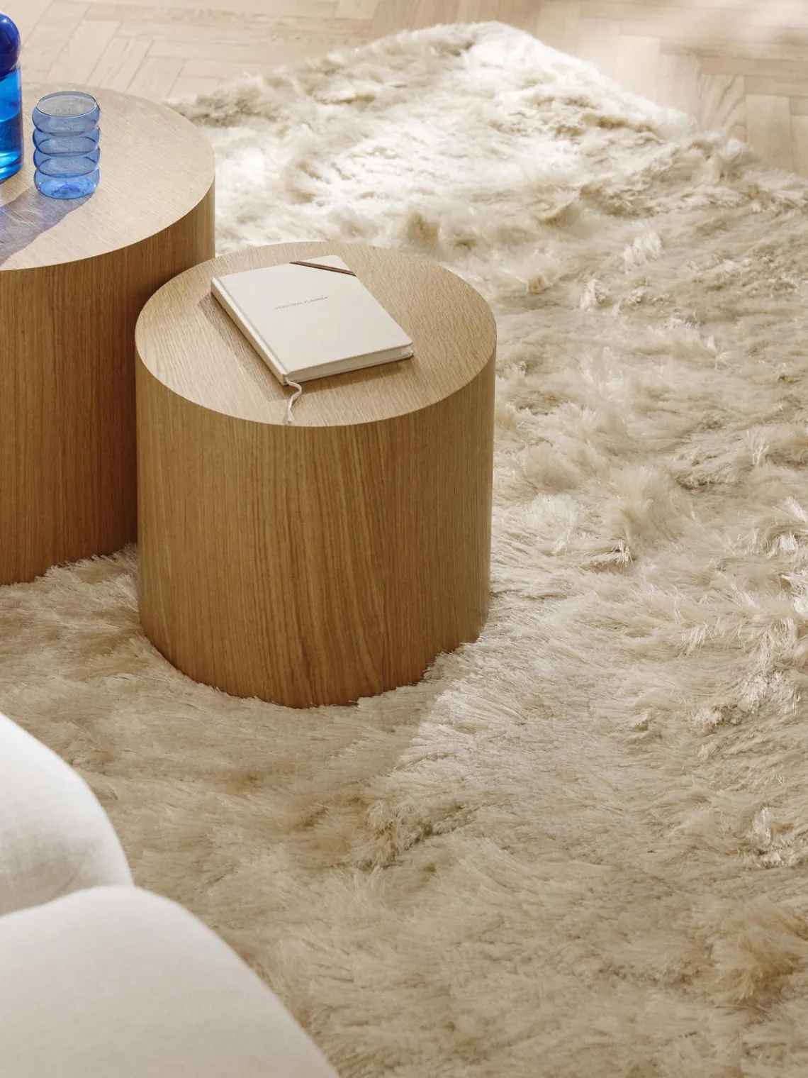 Alfombra de pelo largo brillante Jimmy Rectangular|Alfombras Rectangulares