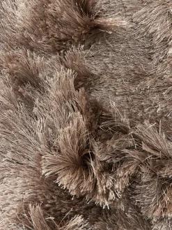 Rectangular|Alfombras Rectangulares></noscript>Westwing Collection Alfombra de pelo largo brillante Jimmy Taupe