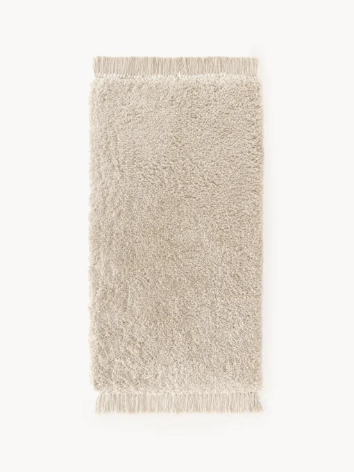 Rectangular|Alfombras Rectangulares>Westwing Collection Alfombra de pelo largo con flecos Dreamy