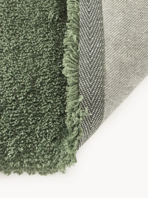 Rectangular|Alfombras Rectangulares>Westwing Collection Alfombra de pelo largo Leighton Verde oscuro
