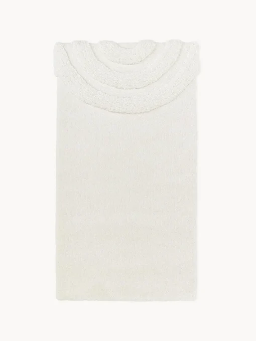 Online Alfombra de pelo largo texturizada Rubbie Rectangular|Alfombras Rectangulares