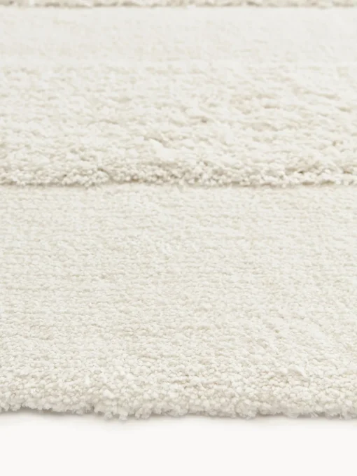 Online Alfombra de pelo largo texturizada Zion Rectangular|Alfombras Rectangulares