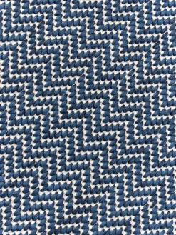 Alfombras De Exterior|Alfombras De Exterior></noscript>Westwing Collection Alfombra exterior reversible en zigzag Cort Gris azulado, blanco Off White