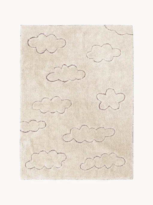 Decoración Infantil|Alfombras Infantiles>Lorena Canals Alfombra infantil artesanal lavable con efecto relieve Clouds