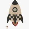 Decoración Infantil|Alfombras Infantiles>Lorena Canals Alfombra infantil artesanal Rocket, lavable