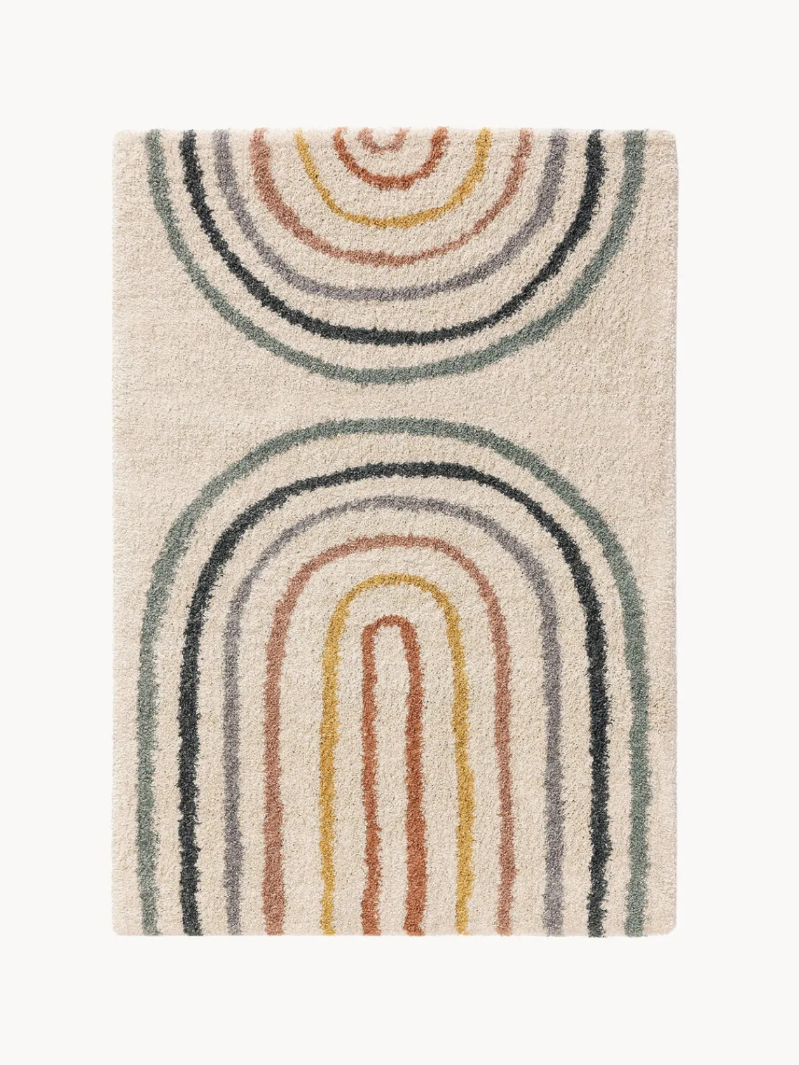 Best Alfombra infantil con motivo arco iris Gobi Niños Decoración Infantil|Alfombras Infantiles