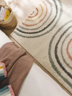 Best Alfombra infantil con motivo arco iris Gobi Niños Decoración Infantil|Alfombras Infantiles