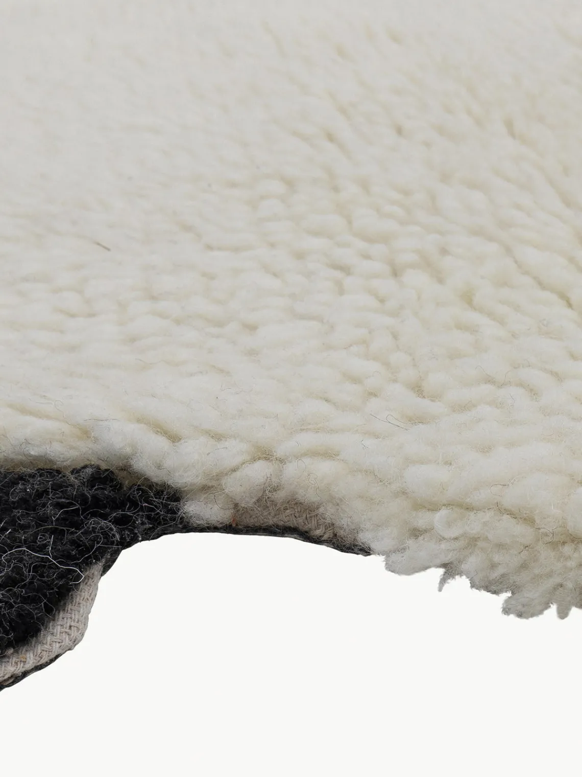 Decoración Infantil|Alfombras Infantiles>Bloomingville Mini Alfombra infantil de pelo largo de lana Dolly