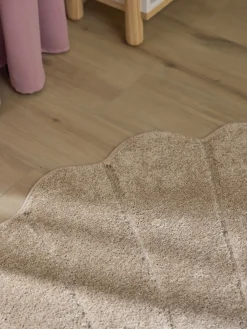 Decoración Infantil|Alfombras Infantiles></noscript>benuta Alfombra infantil en forma de concha Nori Beige