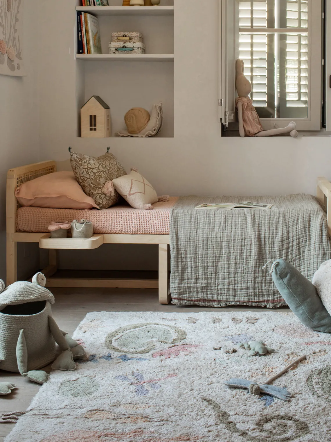 Alfombra infantil lavable Botanic Fantasy Niños Decoración Infantil|Alfombras Infantiles