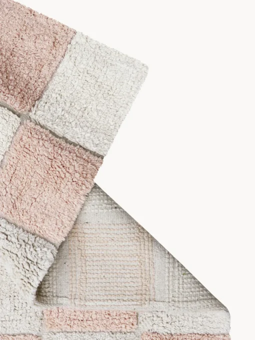 Decoración Infantil|Alfombras Infantiles>Lorena Canals Alfombra infantil lavable Kitchen Tiles, tamaños diferentes Rosa claro, blanco Off White