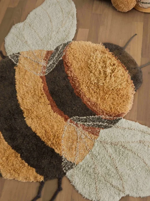 Decoración Infantil|Alfombras Infantiles>Lorena Canals Alfombra infantil lavable Bee