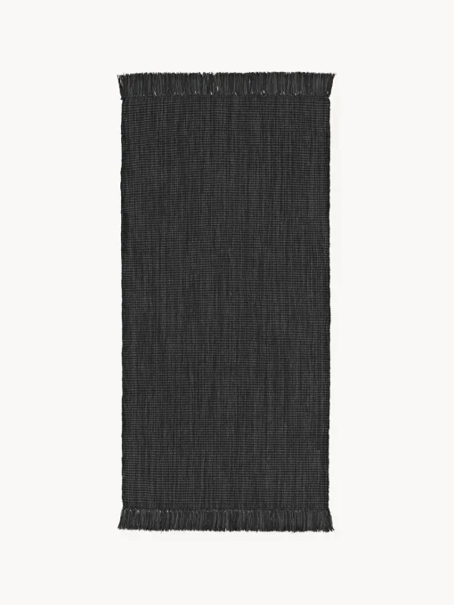Alfombras De Exterior|Alfombras De Exterior>Westwing Collection Alfombra interior/exterior artesanal Sumit Gris antracita
