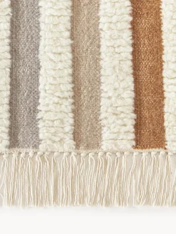 Hot Alfombra kilim artesanal con flecos Calais Rectangular|Alfombras Rectangulares