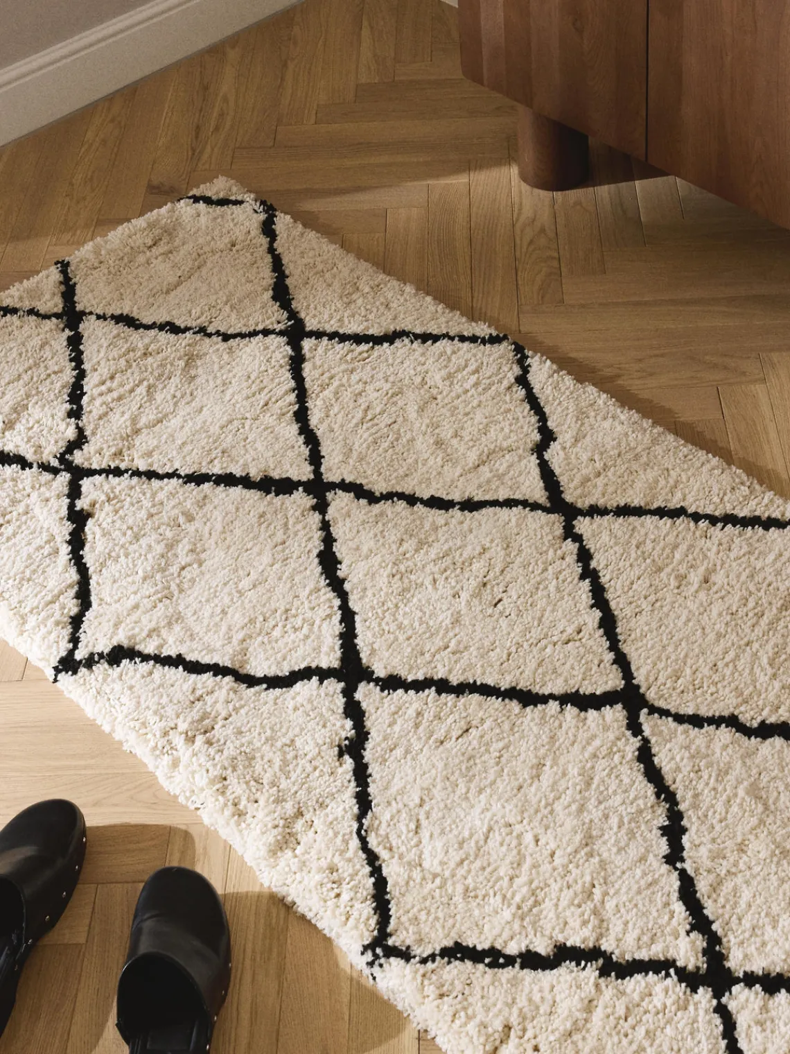 Hot Alfombra mullida corredor artesanal de pelo largo Naima Alfombras De Pasillo|Alfombras De Pasillo