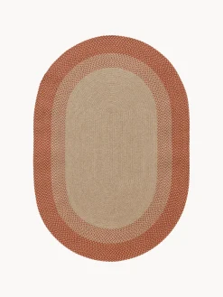 Alfombras De Exterior|Alfombras De Exterior>benuta Alfombra ovalada de interior/exterior Nandi Beige, terracota