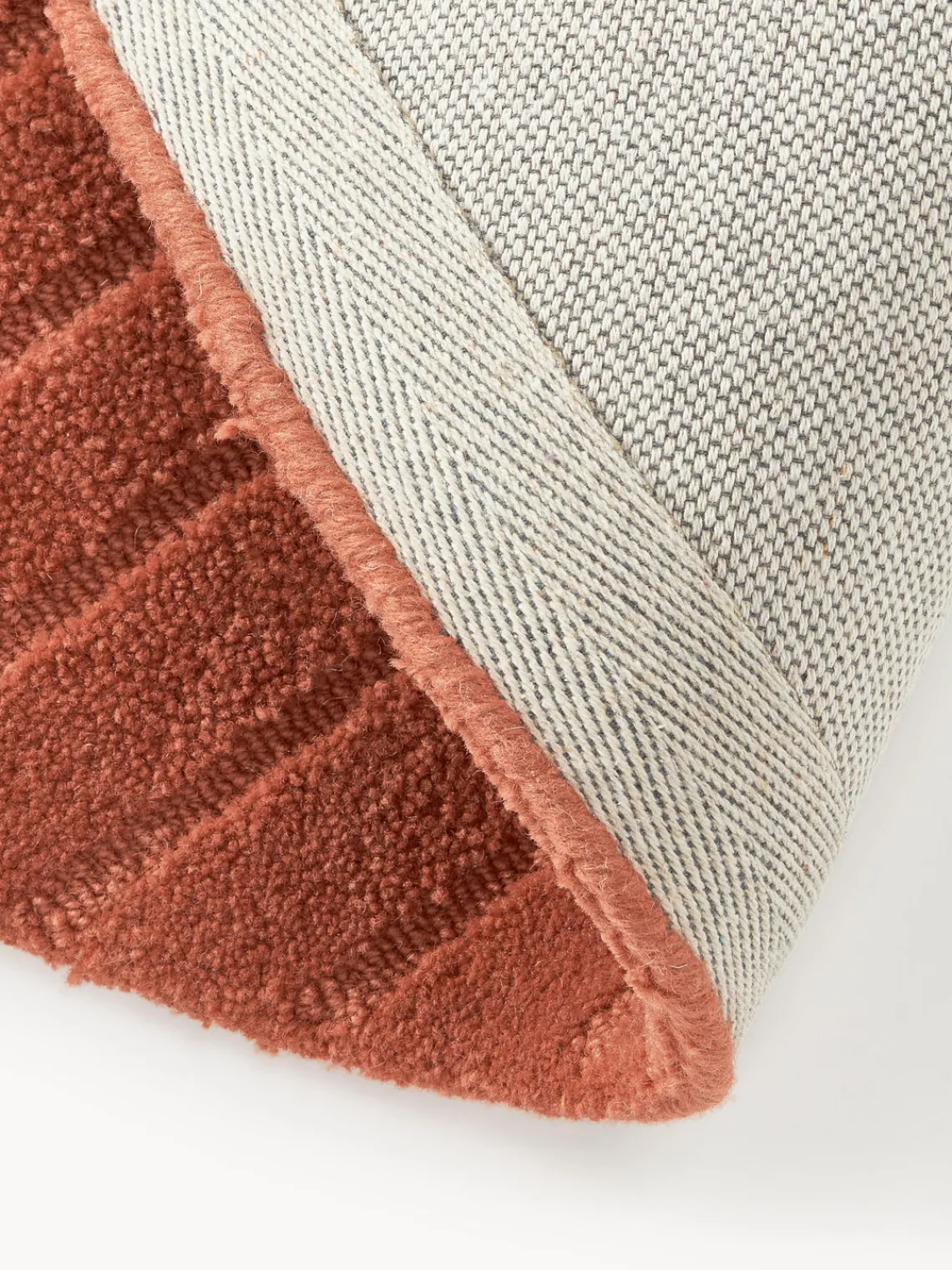 New Alfombra redonda artesanal de lana Mason Redonda|Alfombras Rectangulares