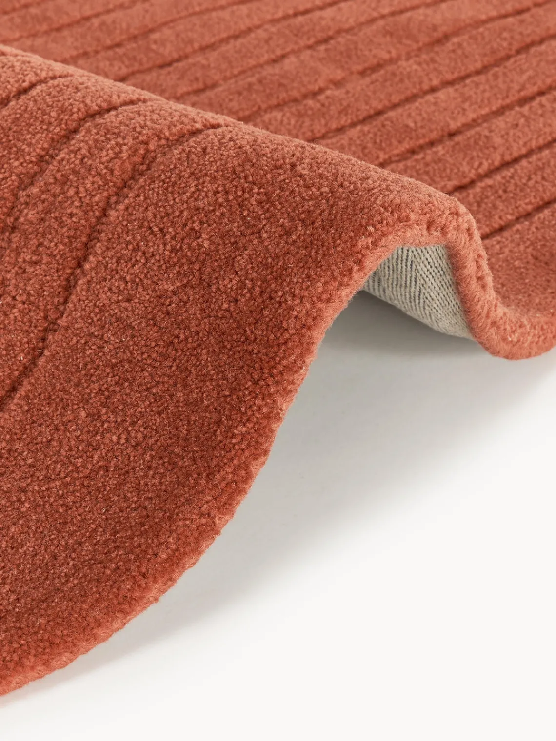 New Alfombra redonda artesanal de lana Mason Redonda|Alfombras Rectangulares